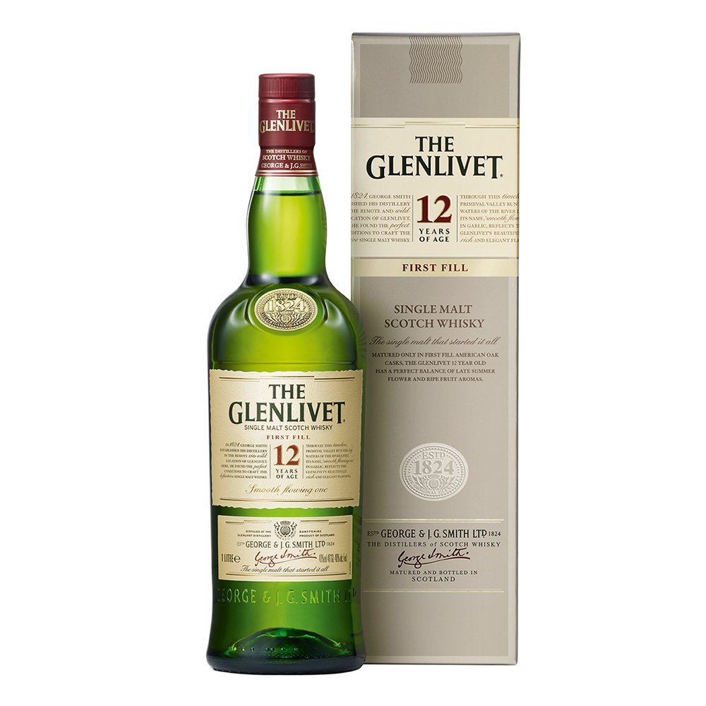 Glenlivet 12 Yrs Single Malt Scotch 1L by glenlivet - Compare prices in UAE